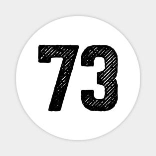 Seventy Three 73 Magnet